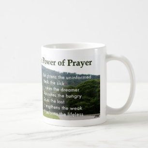 Café Poder de la taza del rezo