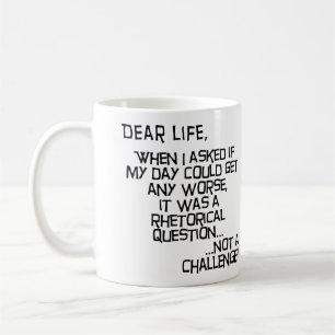 Café ¿Podría Empeorar Taza Divertida o Taza de Viaje