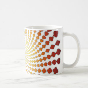Café Póker Traje Espiral: Taza de café: Black Jack