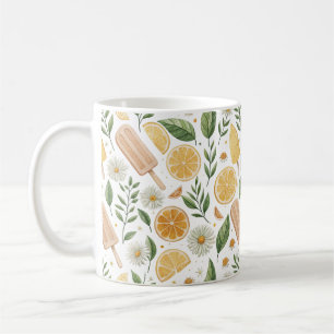 Café Popsicle de Limón y Taza Floral de Margarita – Jar