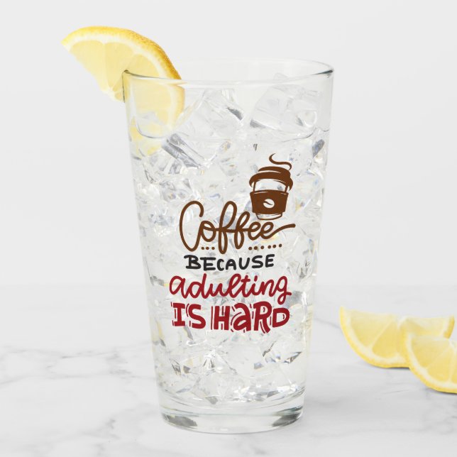 Café Porque Adultar Es Difícil (Anverso (hielo))