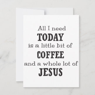 café postal y Jesús