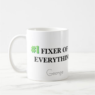 Café Premio Nerd: Fijador de todo - taza personalizada