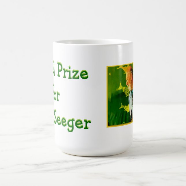 Café Premio Nobel Para la taza de Pete Seeger (Centro)