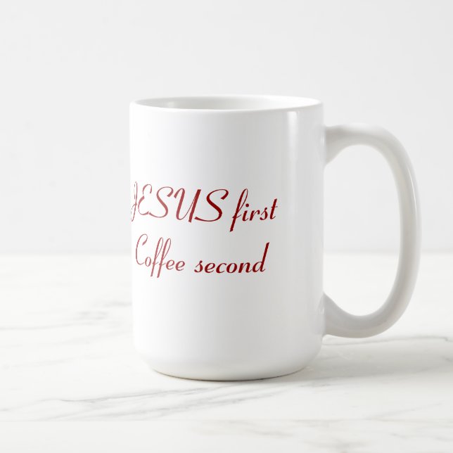 Café Primera taza de Jesús (Derecha)