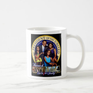 Café Primera taza de la familia de Obama