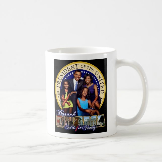Café Primera taza de la familia de Obama (Derecha)