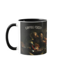¡Café Primero! Taza Caravaggio - Nombre Personaliz