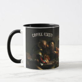 ¡Café Primero! Taza Caravaggio - Nombre Personaliz
