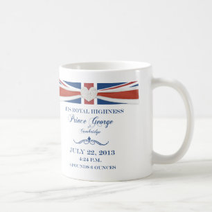 Café Príncipe real George de la taza del recuerdo de
