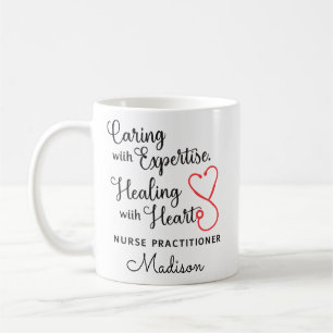 Café Profesional de Enfermería Taza del Corazón, Agrade