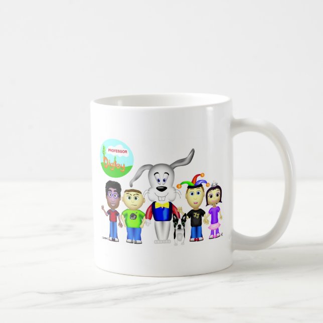 Café Profesor Digley y taza de los amigos (Derecha)