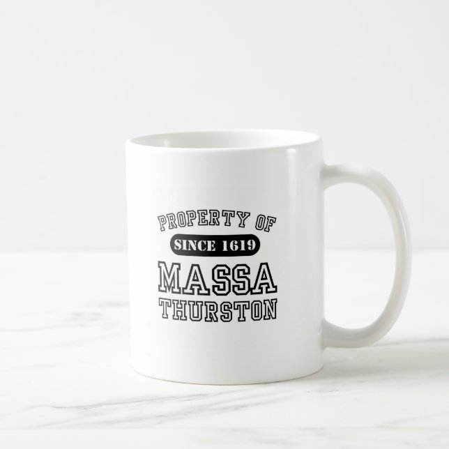 Café Propiedad de la taza de Massa Thurston (Derecha)