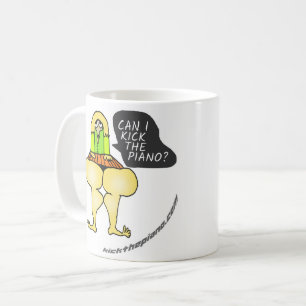 Café ¿Puedo patear la taza de piano?