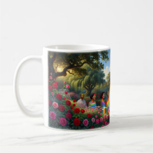 Café Qué mundo maravilloso – Taza de la alegría del arc