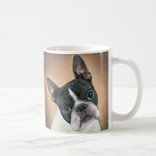Café Quién yo taza de Boston Terrier
