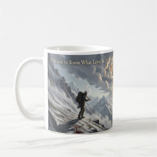 Café Quiero saber qué es el amor Taza de montaña