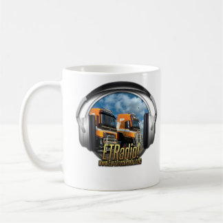 Café Radio de Eurotruck taza blanca clásica de 325 ml