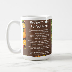 Café Receta de regalo del Día de la Madre para la taza 