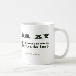 Café Rechace perder la taza de la artritis reumatoide