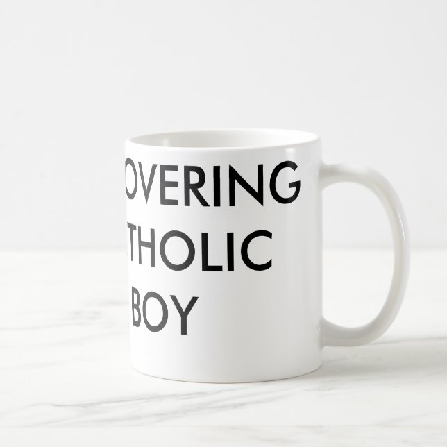 CAFÉ RECOVERINGCATHOLICBOY, TAZA DE LOS RITOS PASADOS (Derecha)
