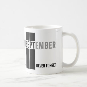 Café Recuerde la taza del 11 de septiembre
