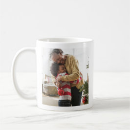 Café Recuerdos de Navidad en familia - Taza con foto