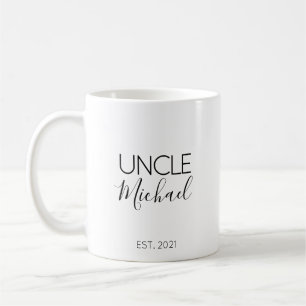 Café Regalo de anuncio de embarazo para tío Taza de caf