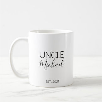 Café Regalo de anuncio de embarazo para tío Taza de caf