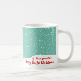 Café Regalo de la taza del pingüino Nevado Santa de las