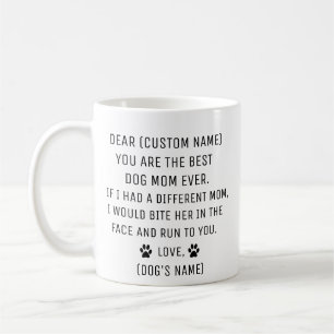 Café Regalo de mamá perra, mamá perra, taza de mamá per
