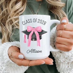 Café Regalo de Taza de Graduación Personalizada Coquett