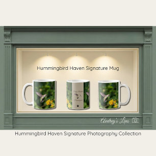 Café Regalo de taza de la naturaleza Haven del colibrí