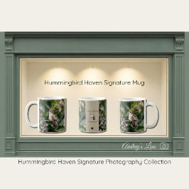 Café Regalo de taza de la naturaleza Haven del colibrí
