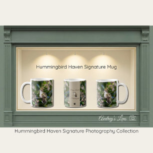 Café Regalo de taza de la naturaleza Haven del colibrí