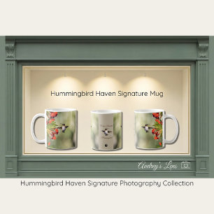 Café Regalo de taza de la naturaleza Haven del colibrí