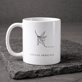 Café Regalo de Taza Padrino de Bautizo Moderno