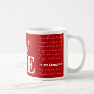 Café Regalo del el día de San Valentín - taza de la