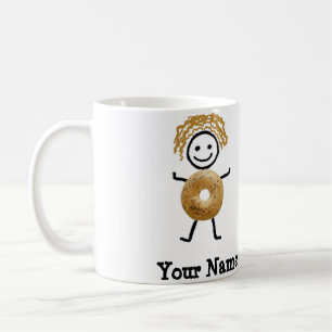 Café Regalo judío - taza de Coffe del niño del