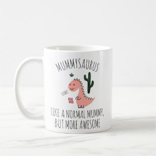 Café REGALO PARA MAMÁ, Taza de Mummy, Mummysaurus, Taz