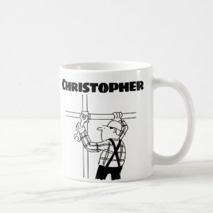 Café Regalo para un montador de andamios con taza de ca
