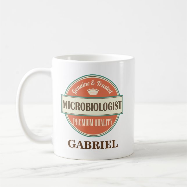 Café Regalo personalizado microbiólogo de la taza de la (Izquierda)