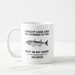 Café Regalos de salmón, Taza de amante del salmón, Salm