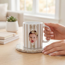 Regalos del Día del Padre para Papá Taza Cara de B