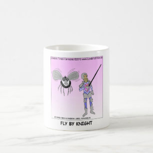 Café Regalos Divertidos de Fly By Knight Camisetas Taza
