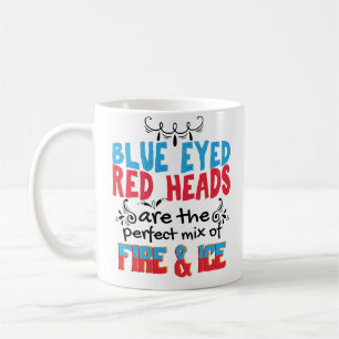 Café Regalos divertidos observados azul de la taza de
