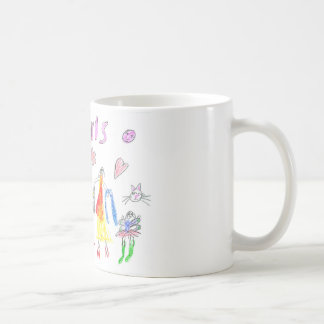 Café ¡Regla de los chicas!!! taza