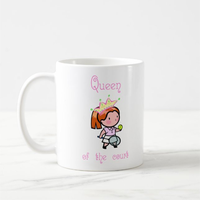 Café Reina de la taza de la corte (Izquierda)