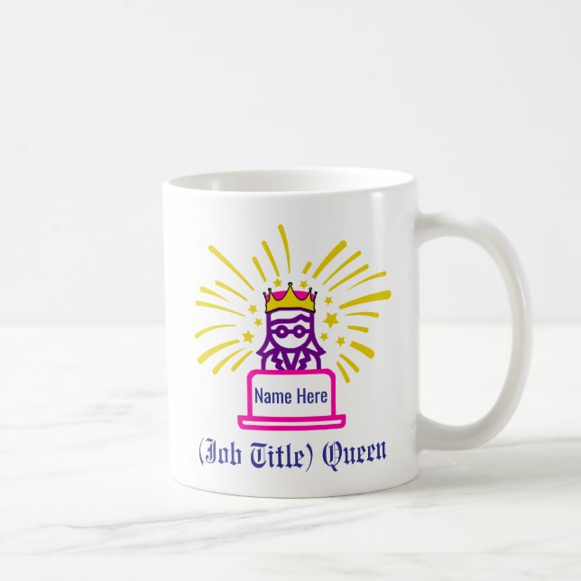 Café Reina de la Taza de Oficina (Derecha)