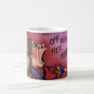 Café REINA DE LOS CORAZONES Alicia en taza del país de